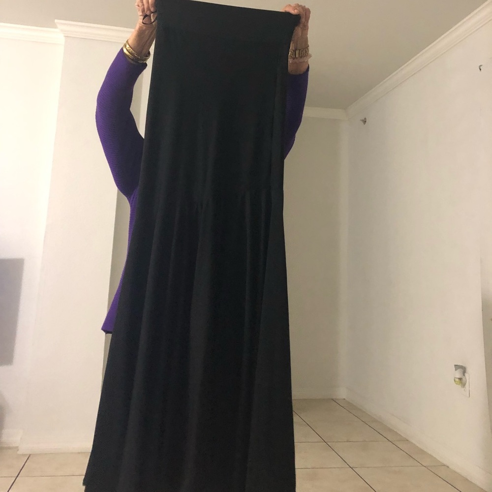 Black Flamenco Skirt